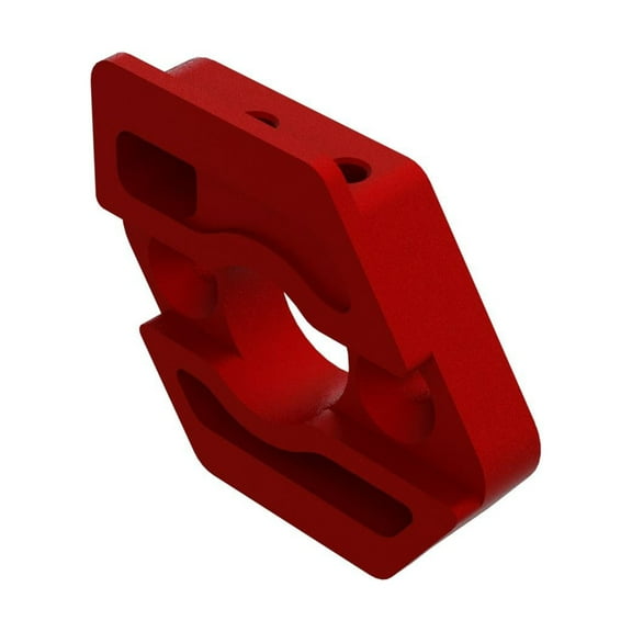 ARRMA Sliding Motor Mount Plate 50 Series Red ARA320721 Electric Car/Truck Option Parts