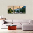 thumbnail image 2 of Las Vegas Skyline Wall Art Canvas Painting Cityscape Skyscraper Night Posters and Prints Decorative Modern Home Decoration Cityscape Wall Home Decor Wall Art for Living Room - 12" x 16" x 3 Panels, 2 of 6