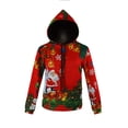 thumbnail image 4 of Sudadera con capucha con estampado digital 3D de Navidad Popular, talla grande, uniforme de béisbol para parejas, venta directa de fábrica, 4 of 5