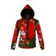 thumbnail image 4 of Sudadera con capucha con estampado digital 3D de Navidad Popular, talla grande, uniforme de béisbol para parejas, venta directa de fábrica, 4 of 5