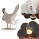 thumbnail image 2 of Divertida luz nocturna de pollo, mini lámpara de mesa de gallo para el hogar, dormitorio, sala de estar, decoración, regalos novedosos, mordazas Sincero  Hogar, 2 of 5