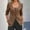Brown, variant on Generic Womens Blazers Business Casual Long Sleeve Button Down Scoop Neck Split Hem Fitted Suit Jacket Office Work Blazer