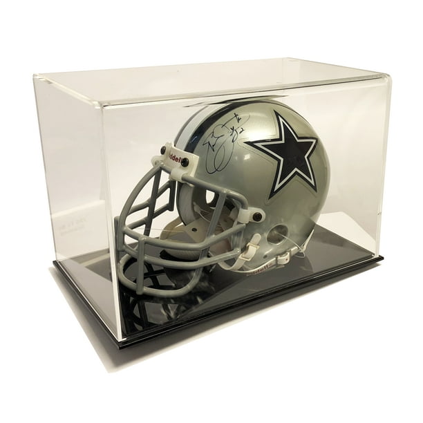 Ultra Max High Clarity Pro Deluxe Premium Football Mini Helmet Display Case Uv Walmart Com Walmart Com