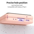 thumbnail image 3 of Dteck For Samsung Galaxy Z Flip4,Slim Hybrid Shockproof Hinge Camera Screen Protection Case Cover,Pink, 3 of 7