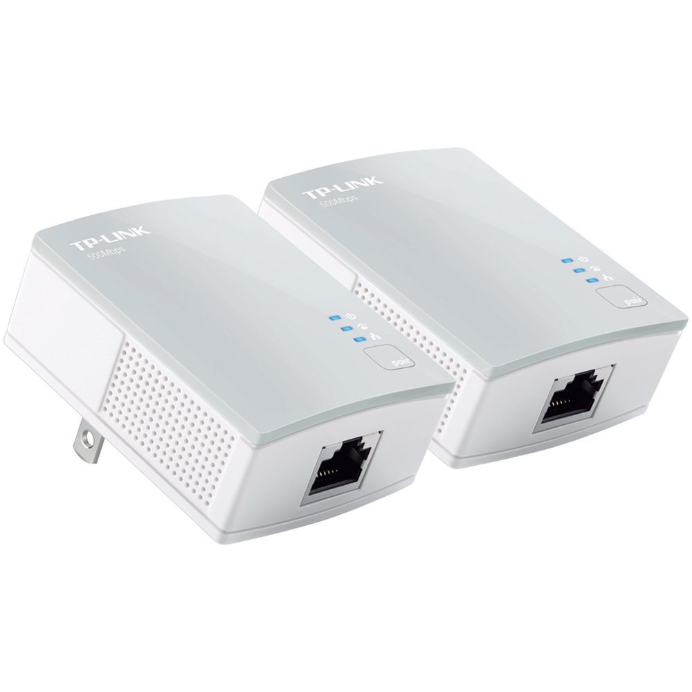 TPLink AV600 Powerline Starter Kit Simple, Reliable Network Expansion TLPA4010 Kit