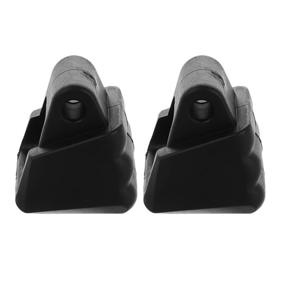 STRANDCHIC 2Pcs Black Inline Skate Brake Pads Shock Absorbing Easy Install for Roller Skates