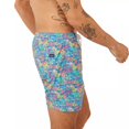 thumbnail image 5 of Chubbies Men's Classic Swim Trunks 5.5" The Tropical Bunches Lined Boardshorts (Small, Blue Fruit), 5 of 7
