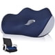 thumbnail image 1 of Cojín Memoria Foam para Ciatica Lumbar - Cojín Coxis Oficina, Antideslizante, Ergonomico Silla, Tejido Transpirable, Funda Elástica Con Cremallera, Favorece la Circulación, 45*13*36 CM (Azul Marino), 1 of 8