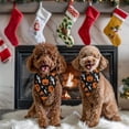 thumbnail image 4 of Dog Bandana 2 Pack,Halloween Pumpkins with Music Notes Bandanas for Dogs,Cat Bandana,Small/ Large Dog Bandana 2 Size,Dog Bandanas Girl Boy, 4 of 5