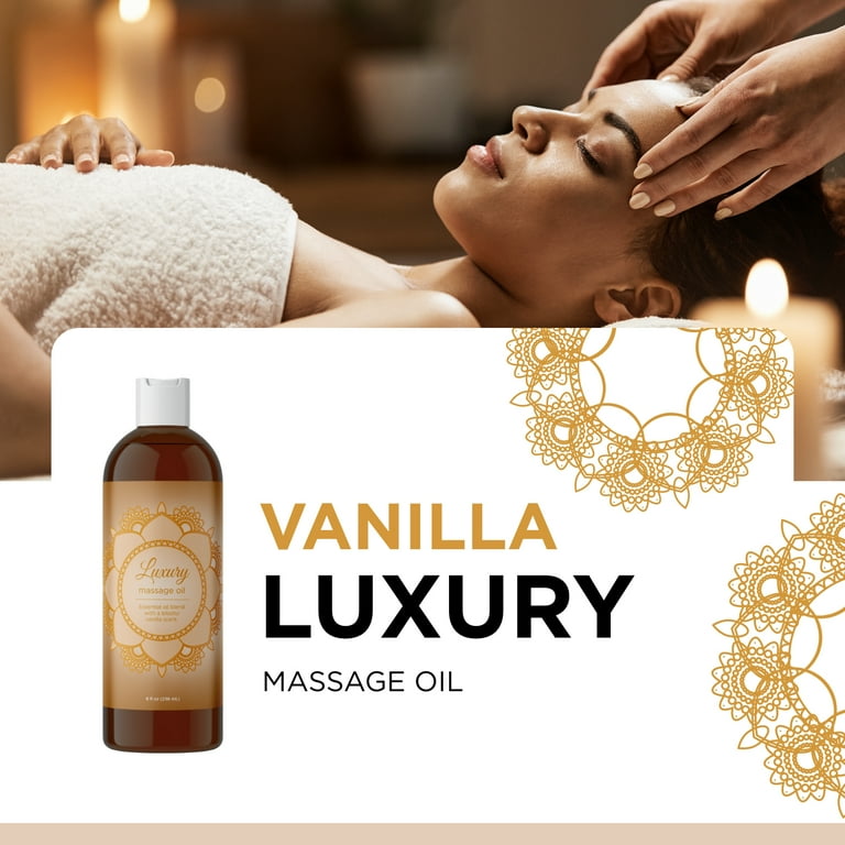 Perversion Mange Akkumulerede Luxurious Sensual Massage Oil for Couples - Aromatherapy Vanilla Body Oil for Dry Skin with Jojoba and Sweet Almond Oil - Alluring Full Body Massage Oil for Men and Women, 8 fl Perversion Mange Akkumulerede Luxurious Sensual Massage Oil for Couples - Aromatherapy Vanilla Body Oil for Dry Skin with Jojoba and Sweet Almond Oil - Alluring Full Body Massage Oil for Men and Women, 8 fl