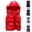 Green, variant on Women's Bubble Puffer Vests with Hood Plus Size Full Zipper Jackets Trendy Casual Sleeveless Vest Coat Thermal Winter Padded Jacket with Pockets