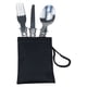 thumbnail image 1 of Sonducket Juego de utensilios portátiles 3 en 1, vajilla plegable de acero inoxidable, tenedor multifuncional, cuchara, cortador, vajilla, Kits de desorden para acampar, 1 of 6