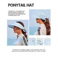 thumbnail image 2 of Chapeaux Simplicity pour Femmes UPF 50+ Protection Solaire Convertible Visière de Plage -TG, 2 of 5