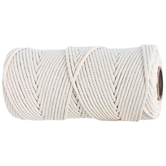 SWETRACE Cordón Macramé De 5Mm Beige Para Envoltura Y Proyectos De DIY