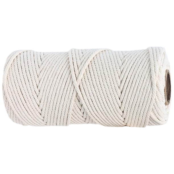 SWETRACE Cordón Macramé De 5Mm Beige Para Envoltura Y Proyectos De DIY