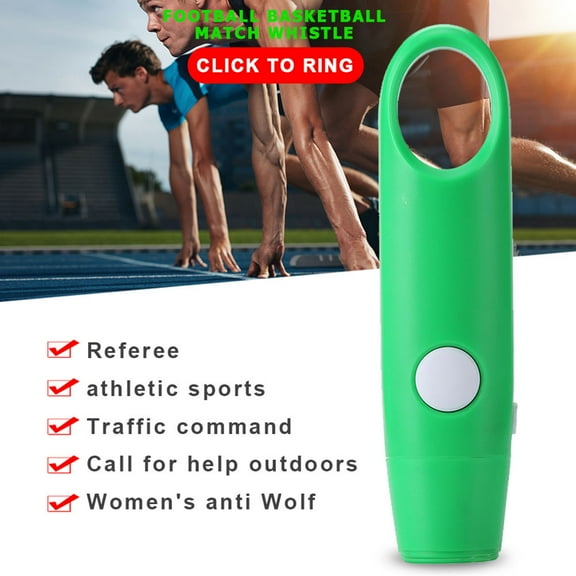 RENACLIPY Sports Events Electronic Whistle Green 1Pcs For Referees And Coaches