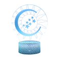 thumbnail image 1 of PENGXIANG Islam Eid Ramadan LED Light 3d Moon Lamp With Touch 16 Color Mubarak Gifts For Home Decor Muslims Believers, 1 of 11