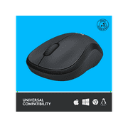 Logitech M220 Silent Wireless Mouse - 2.4 GHz with USB Receiver - 1000 DPI Optical Tracking 910-006127