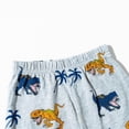 thumbnail image 6 of HCNTES Toddler Baby Boy Spring Clothes Dinosaur Print Short Sleeve T-Shirt Top + Elastic Waist Shorts Set Summer Outfit for Kids(Z01-Grey,6-7 Years), 6 of 9