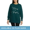 Ellen Tracy Ladies' Holiday Sweatshirt (Green, M) 1625612