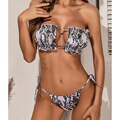Sexy Bikini 2023 plisado Bandeau traje de baño femenino traje de baño mujeres Mini Tanga Bikini conjunto bañista natación ropa de playa para traje de baño Tan Jianjun unisex