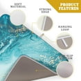 thumbnail image 5 of Blue Marble Dish Drying Mat for Kitchen Counter - 18x24 XL Microfiber Dish Mat Absorbent Drying Pad Dish Drainer Mats for Countertop Heat-resistant and ECO Friendly, 5 of 6