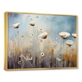 thumbnail image 2 of Designart "Tranquil Scene Of Wildflowers In Full Bloom V" Wildflowers Floater Framed Wall Decor, 2 of 5