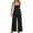 Black 210, variant on Henpk Jumpsuits For Women Dressy Plus Size Clearance Summer Womens Jumpsuits And Rompers Woman Spring Summerl Solid Color Fashion Casualpocket Sling Sleeveless Cotton And Linen Jumpsuit Khaki XXL