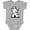 AC-Heather Grey, variant on Inktastic Westie Fishing Buddy Boys or Girls Baby Bodysuit