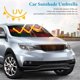 thumbnail image 3 of El Mono Sombrilla Solar para Auto - Protector de Parabrisas Plegable | Cortina Solar Delantero | Bloqueo UV y Aislamiento de Calor 133x73cm, 3 of 6