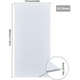 thumbnail image 3 of 10Sheets White Corrugated Plastic Sheets 11.8x6 Plastic Board Sheet 0.16" Thick Rectangle Moldable Plastic Sheets for Model Building Arts, 3 of 9
