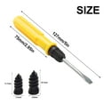 thumbnail image 2 of 80PCS Car Vacuum Tire Repair Nails Rubber Screw Nail + Screwdriver Fast Tool Set, 2 of 11