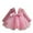 Style C#001 Pink, variant on Girls Princess Gown Performance Kids Girls Sequin Long Sleeve Layered Tulle Dress with Bow V Neck Party Gown for Special Occasions and Events Princess Dress Up for Girls 4-6 (Royal Blue 140)