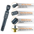 thumbnail image 4 of Uxcell  T30 Torx Screwdriver Bit 1/4" Hex Shank 2" Long S2 Steel Magnetic 6 Point Screw Driver Bits Industrial Grade Tamper Proof Star Drill Bits with No Hole Torx Head, 4 of 7