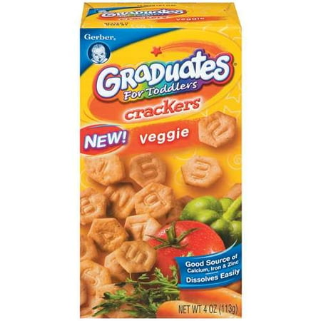 Gerber Grad Mixed Veggie Grackers 4.0z
