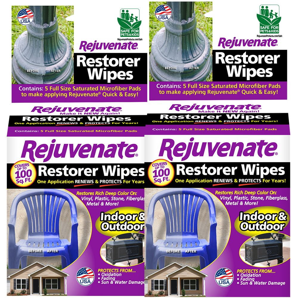 Rejuvenate Restorer Wipes 5ct, 2pk