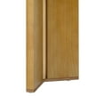 thumbnail image 5 of 63" Console Table with Pine Veneer and Geometric Legs,Wooden Sofa Table Entryway Table for Living Room,Entryway,Dining Room,Natural, 5 of 7