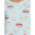 thumbnail image 2 of Nickelodeon Long Sleeve Crew Neck Printed Pajamas (Women's or Women's Plus) 1 Pack, 2 of 5