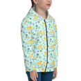 thumbnail image 5 of Picia Duck Cartoon for Boys Fashion Full-zip Hoodies & Sweatshirts with Kangaroo Pocket,Zip-up Hooded Sweatshirt for Kid, Moisture Wicking & Breathable-Medium, 5 of 6