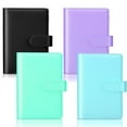 thumbnail image 2 of A5 PU Leather Notebook Binder Cover, Refillable A5 Inner Filler Papers Journal Binder Cover with 6 Ring, Personal Diary Schedule Organizer Planner Binder with Magnetic Buckle Closure, 7.1X9.1inch, 2 of 6