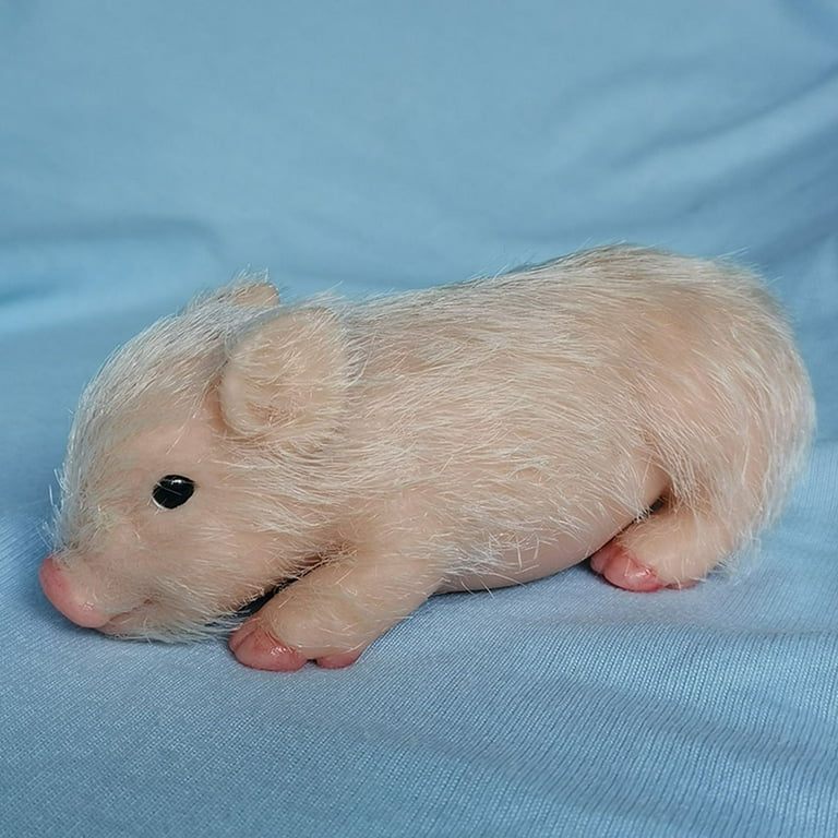 Mini Full Body Silicone Piglets aka Micro Reborn Pigs – Reborn