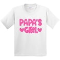 thumbnail image 3 of Inktastic Papa's Girl Youth T-Shirt, 3 of 5
