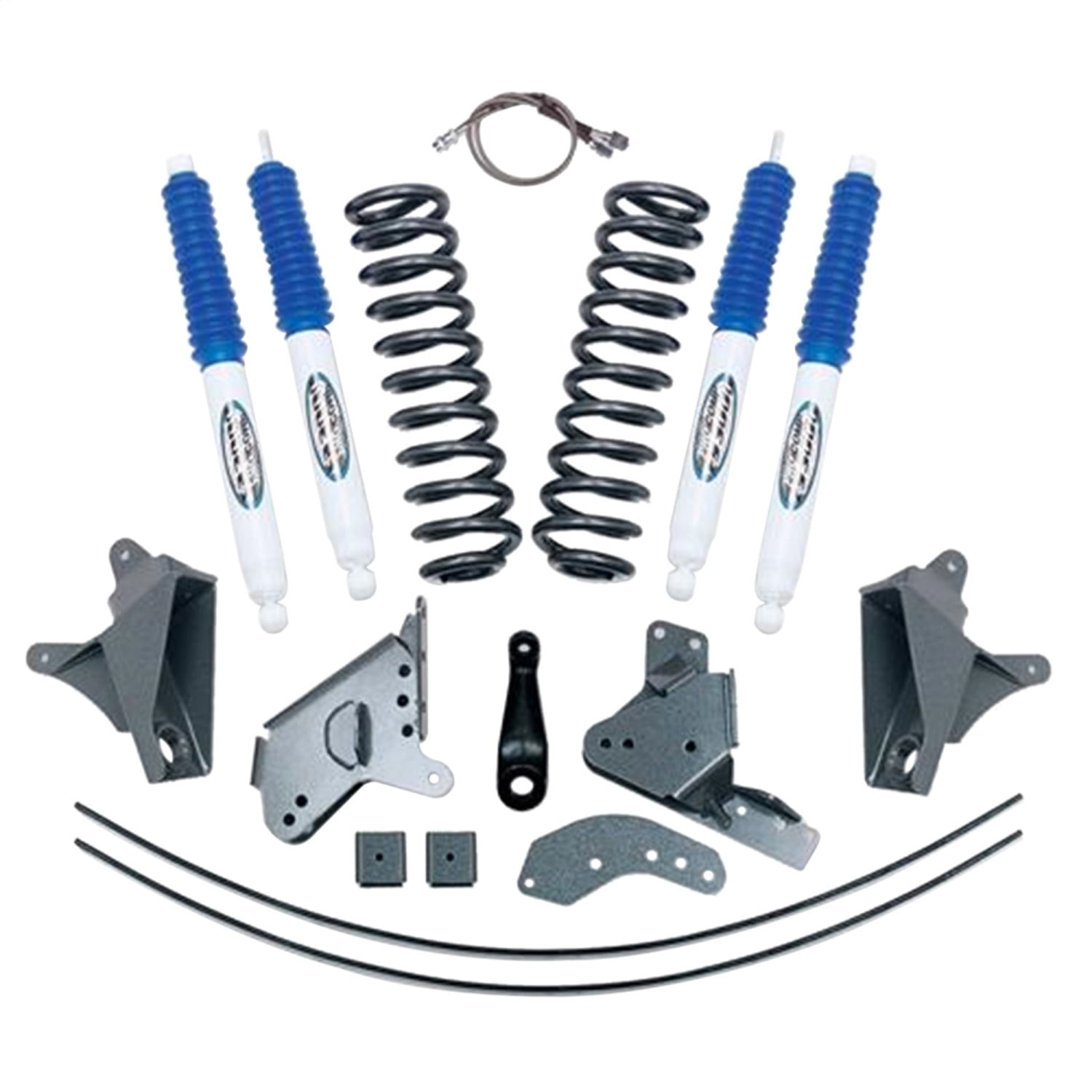 Add-A-Leaf and ES3000 Shocks for Ford Bronco '90-'96 Pro Comp K4061B 6 Stage I Lift Kit with Coil Springs 