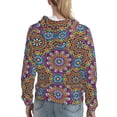 thumbnail image 7 of Haiem Mandala for Women's Fashion Hoodies & Sweatshirts with Kangaroo Pocket,Hooded Sweatshirt with Eye-catching Drawstrings-X-Large, 7 of 7