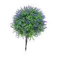 thumbnail image 1 of Estaca de flores artificiales para jardín, estaca decorativa premium, fácil de usar, centro de mesa Púrpura, 1 of 9