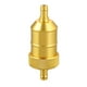 thumbnail image 2 of Filtro de combustible de gas de 8 mm Limpiador de gasolina de aleación de aluminio para moto (Oro) Tmvgtek Accesorios para autos y motos, 2 of 4