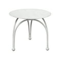thumbnail image 4 of Hosley Pack of 2 White Wash Iron Pillar Candle Holders 4 Inch Diameter Tripod Stand Table Centerpiece | Perfect for Home Decor, Wedding, Parties, Living Room, 4 of 9