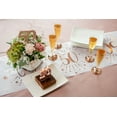 thumbnail image 3 of Exquisite Rose Gold 50th Birthday Champagne Flutes - Stylish Party Essential, 3 of 5