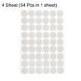 thumbnail image 3 of Uxcell 4 Sheets/216Pcs Screw Hole Stickers, 21mm Grey Self-Adhesive Screw Cover Sticker, 3 of 6