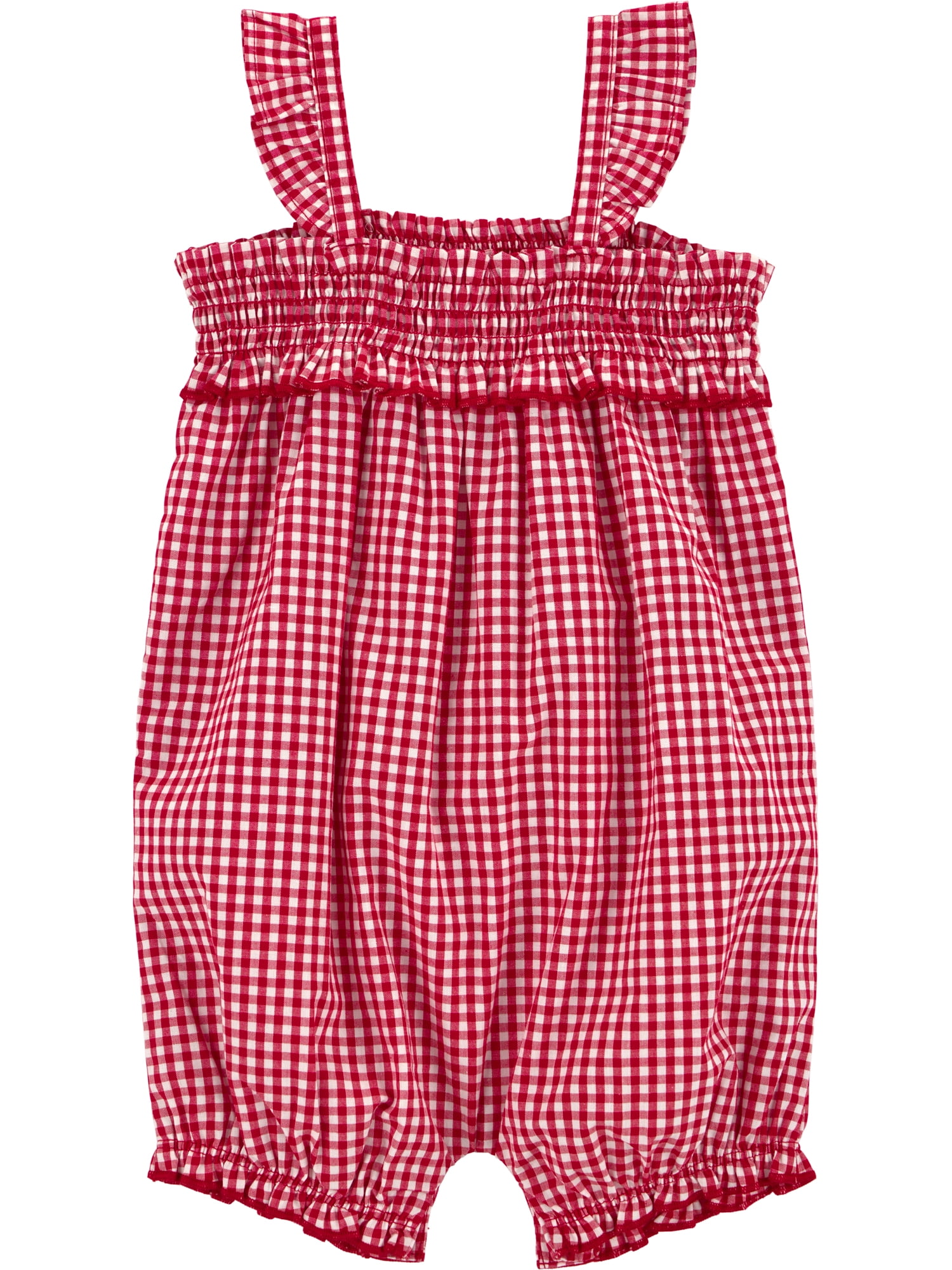 Carter's Child of Mine Patriotic Baby Girl Romper, Sizes 0/3-24 Months